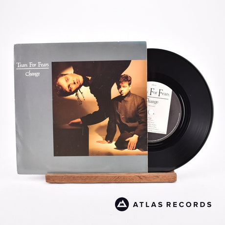 Tears For Fears Change 7" Vinyl Record - Front Cover & Record