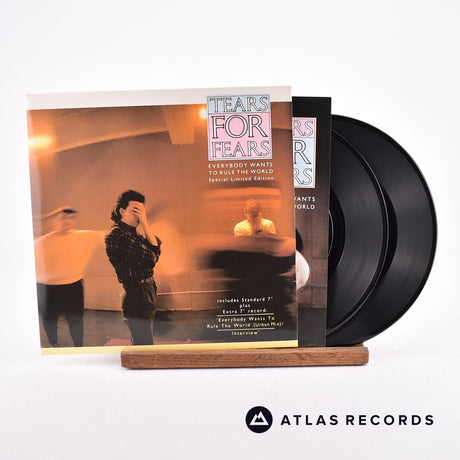 Tears For Fears Everybody Wants To Rule The World 2 x 7" Vinyl Record - Front Cover & Record