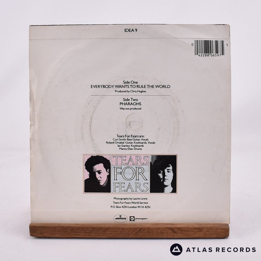 Tears For Fears - Everybody Wants To Rule The World - 7" Vinyl Record - VG/VG+