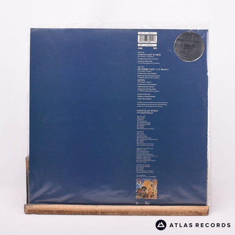 Tears For Fears - Famous Last Words - A3 B 12" Vinyl Record - EX/VG+