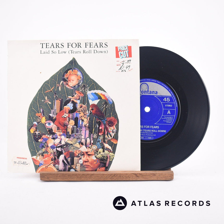 Tears For Fears Laid So Low 7" Vinyl Record - Front Cover & Record