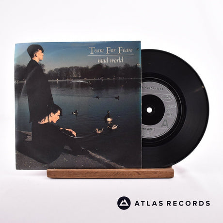 Tears For Fears Mad World 7" Vinyl Record - Front Cover & Record