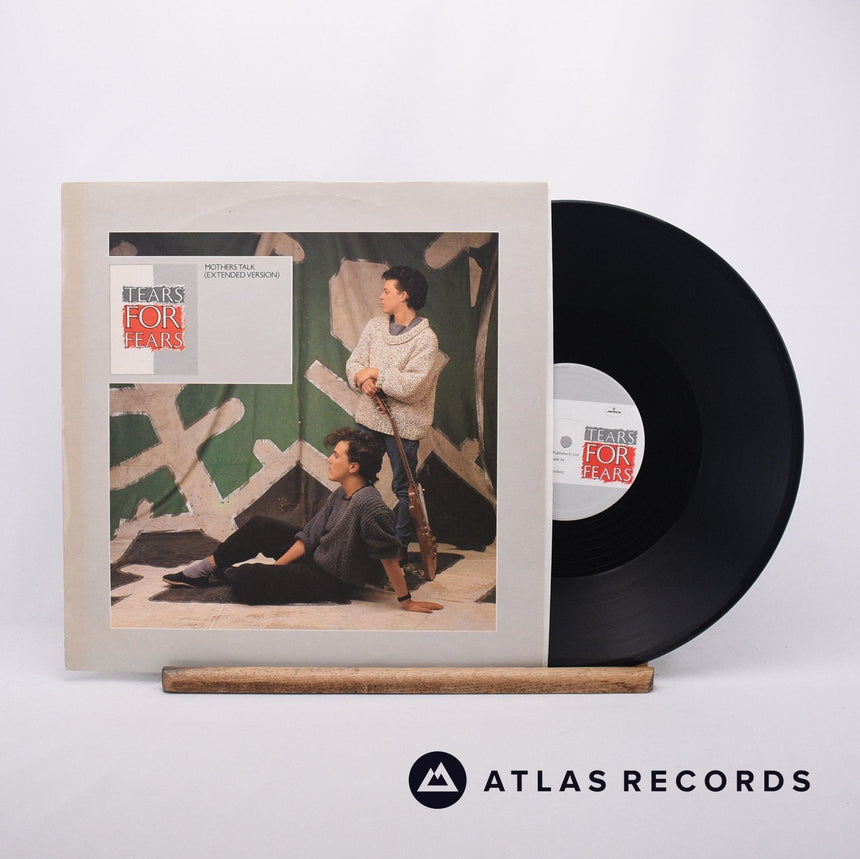 Tears For Fears Mothers Talk 12" Vinyl Record - Front Cover & Record