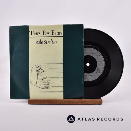 Tears For Fears Pale Shelter 7" Vinyl Record - Front Cover & Record