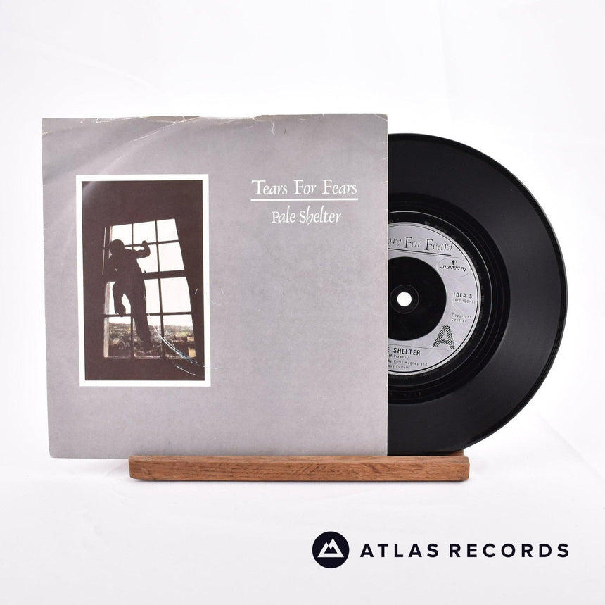 Tears For Fears Pale Shelter 7" Vinyl Record - Front Cover & Record