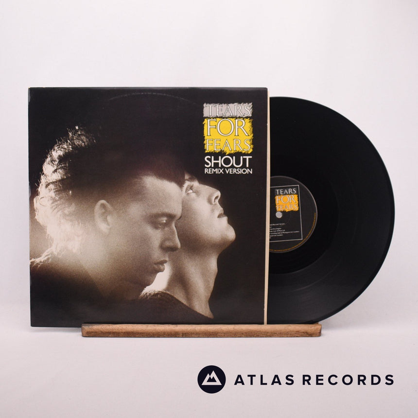 Tears For Fears Shout 12" Vinyl Record - Front Cover & Record