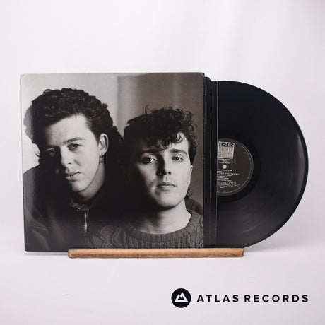 Tears For Fears Songs From The Big Chair LP Vinyl Record - Front Cover & Record