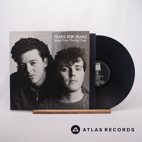 Tears For Fears Songs From The Big Chair LP Vinyl Record - Front Cover & Record