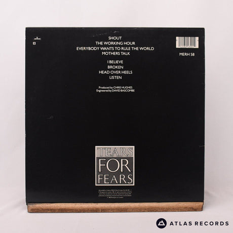 Tears For Fears - Songs From The Big Chair - A//1 B//1 LP Vinyl Record - VG+/VG+