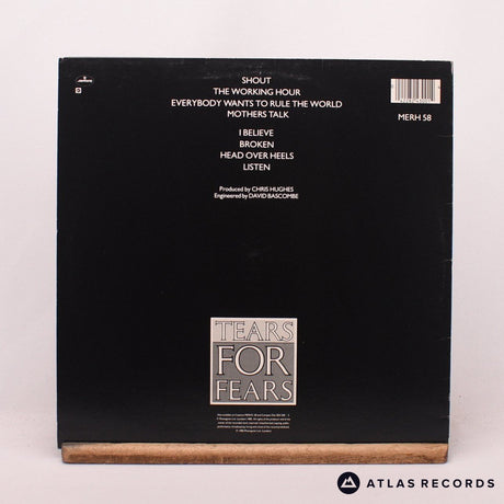 Tears For Fears - Songs From The Big Chair - A//2 B//2 LP Vinyl Record - EX/EX