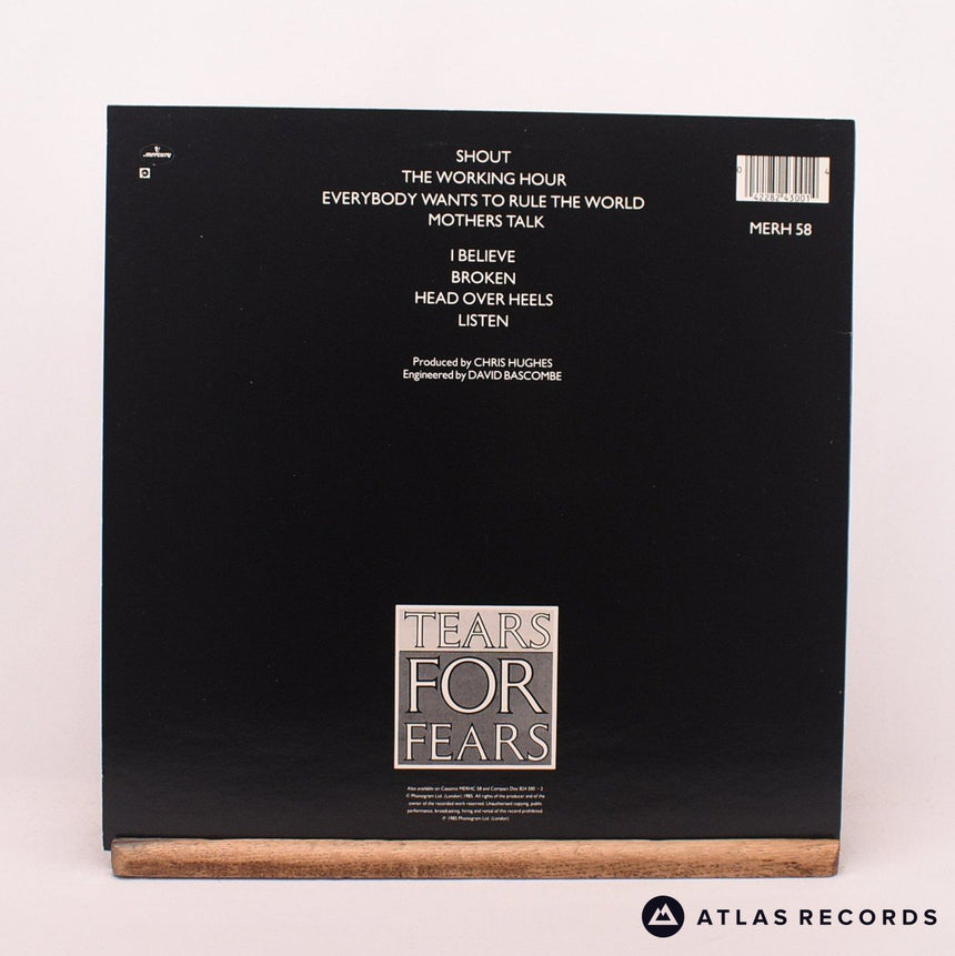Tears For Fears - Songs From The Big Chair - A//3 B//2 LP Vinyl Record - EX/VG+