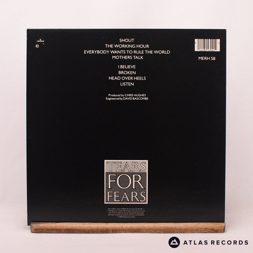 Tears For Fears - Songs From The Big Chair - A//1 B//1 LP Vinyl Record - EX/EX