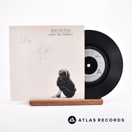 Tears For Fears Suffer The Children 7" Vinyl Record - Front Cover & Record
