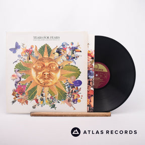Tears For Fears Tears Roll Down LP Vinyl Record - Front Cover & Record