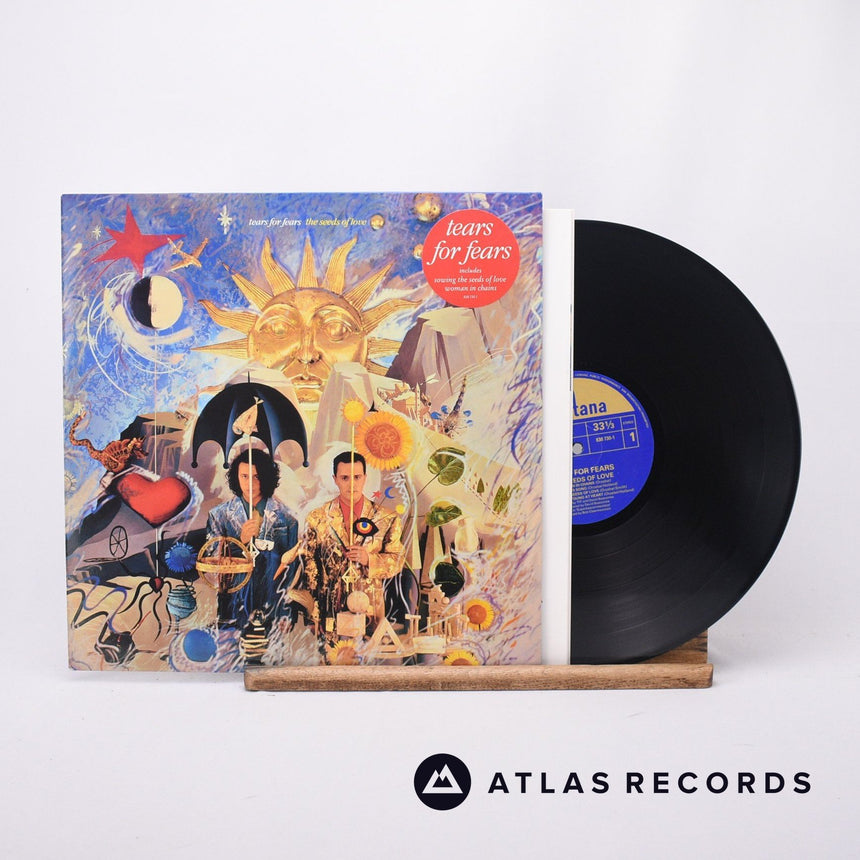 Tears For Fears The Seeds Of Love LP Vinyl Record - Front Cover & Record