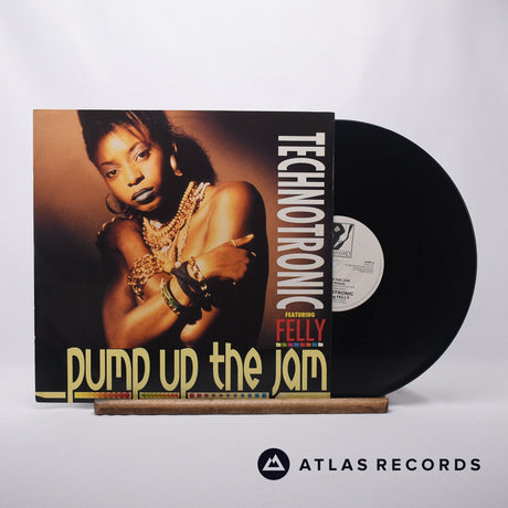 Technotronic Pump Up The Jam 12" Vinyl Record - Front Cover & Record