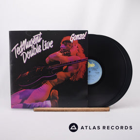 Ted Nugent Double Live Gonzo! 2 x LP Vinyl Record - Front Cover & Record
