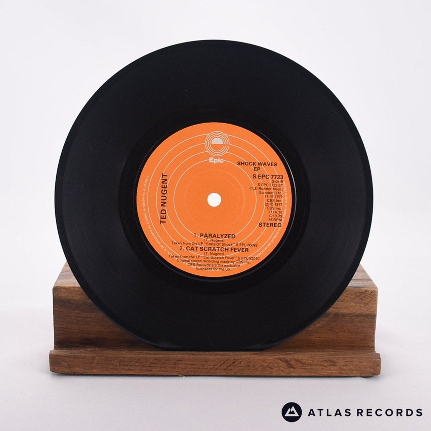 Ted Nugent - Shock Waves EP - Special Edition 7" EP Vinyl Record - EX/VG+