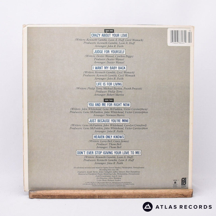 Teddy Pendergrass - Heaven Only Knows - LP Vinyl Record - VG+/VG+