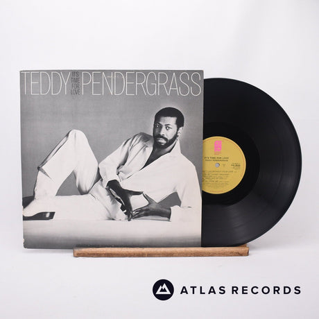 Teddy Pendergrass It's Time For Love LP Vinyl Record - Front Cover & Record