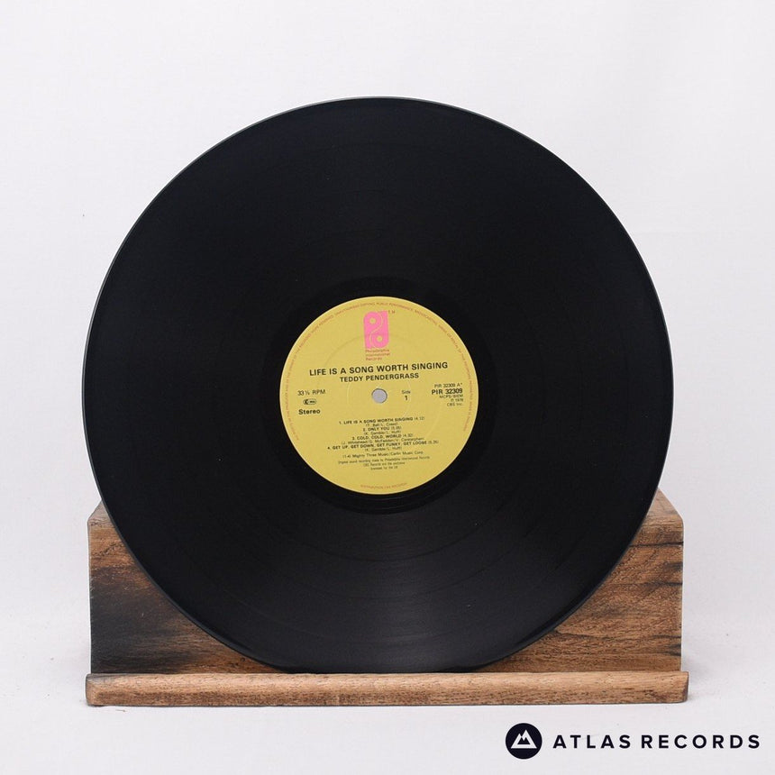 Teddy Pendergrass - Life Is A Song Worth Singing - LP Vinyl Record - VG+/EX