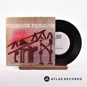 Teenage Fanclub Fallen Leaves 7" Vinyl Record - Front Cover & Record