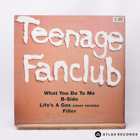 Teenage Fanclub - What You Do To Me - Poster 12" Vinyl Record - EX/EX