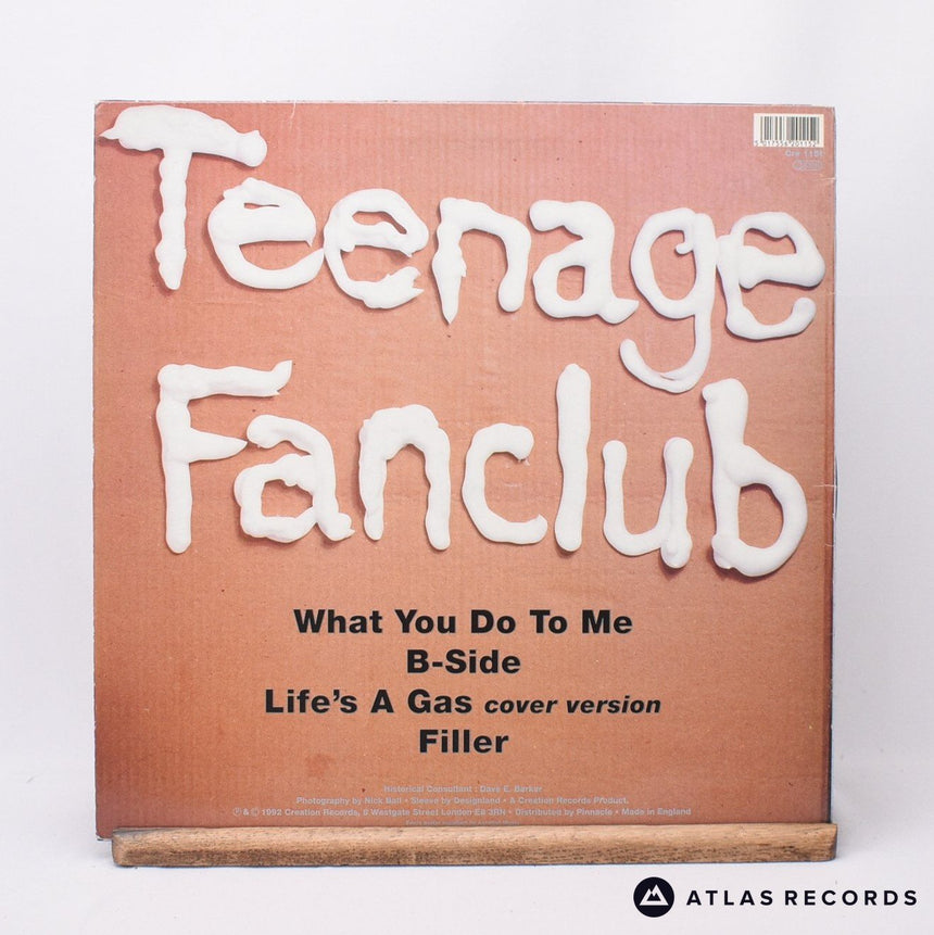 Teenage Fanclub - What You Do To Me - Poster 12" Vinyl Record - EX/EX