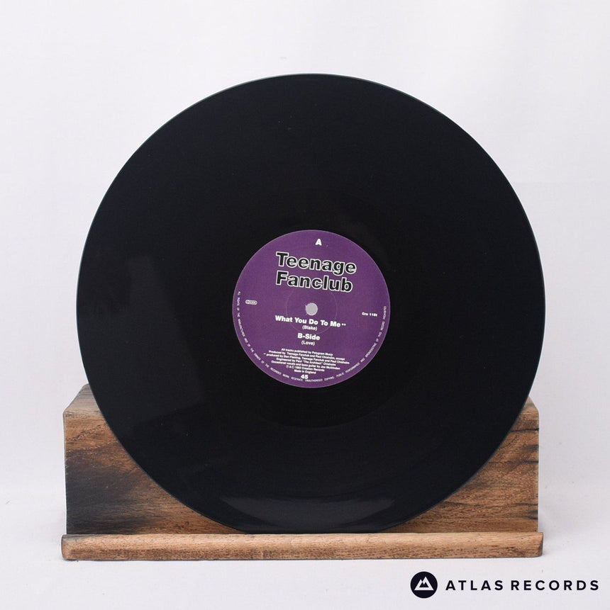 Teenage Fanclub - What You Do To Me - Poster 12" Vinyl Record - EX/EX