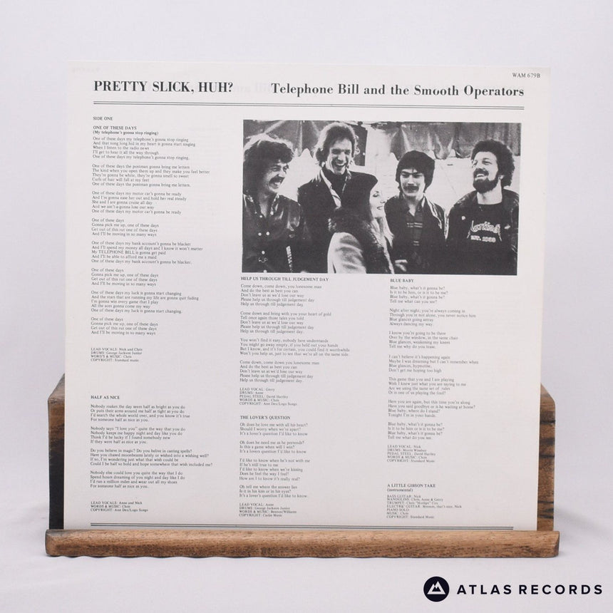 Telephone Bill And The Smooth Operators - Pretty Slick, Huh? - LP Vinyl Record