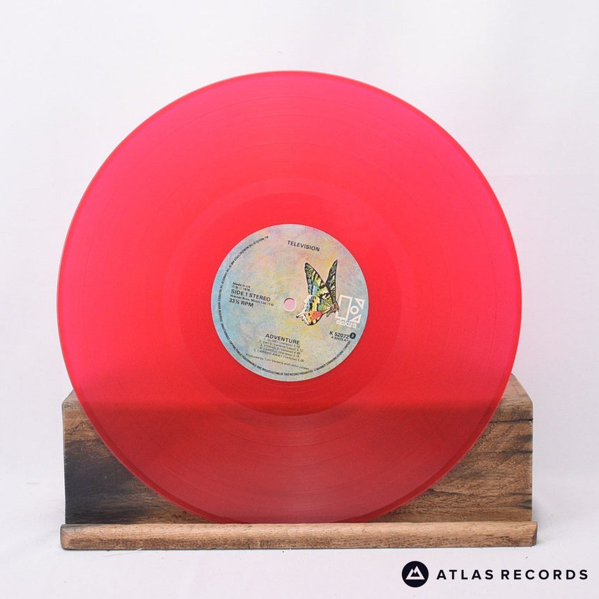 Television - Adventure - Red A1 B1 LP Vinyl Record - EX/VG+
