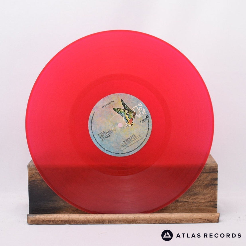 Television - Adventure - Red First Uk Press Insert LP Vinyl Record - EX/EX