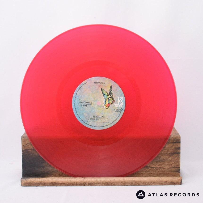 Television - Adventure - Red A1 B1 LP Vinyl Record - EX/VG+