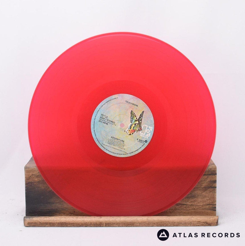 Television - Adventure - Red Insert LP Vinyl Record - VG+/VG+