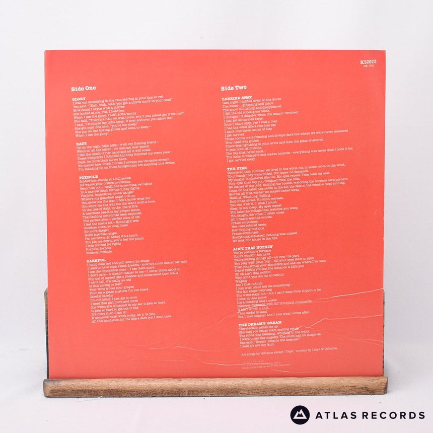 Television - Adventure - Red A1 B1 LP Vinyl Record - EX/VG+