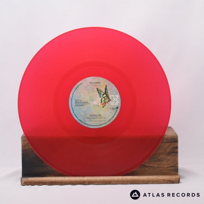 Television - Adventure - Red First Uk Press Insert A1 B1 LP Vinyl Record - EX/NM