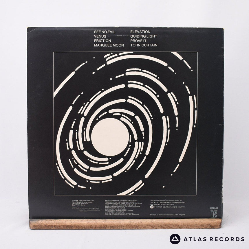 Television - Marquee Moon - A-1 B-2 LP Vinyl Record - VG+/VG+