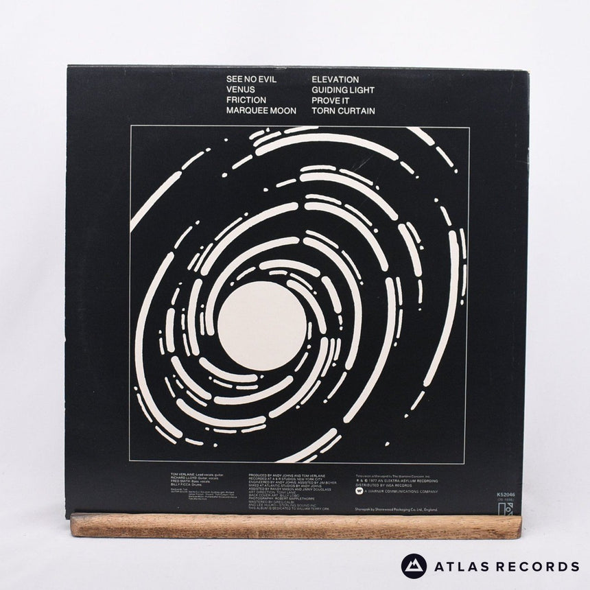 Television - Marquee Moon - First Uk Press A-1 B-2 LP Vinyl Record - VG+/EX