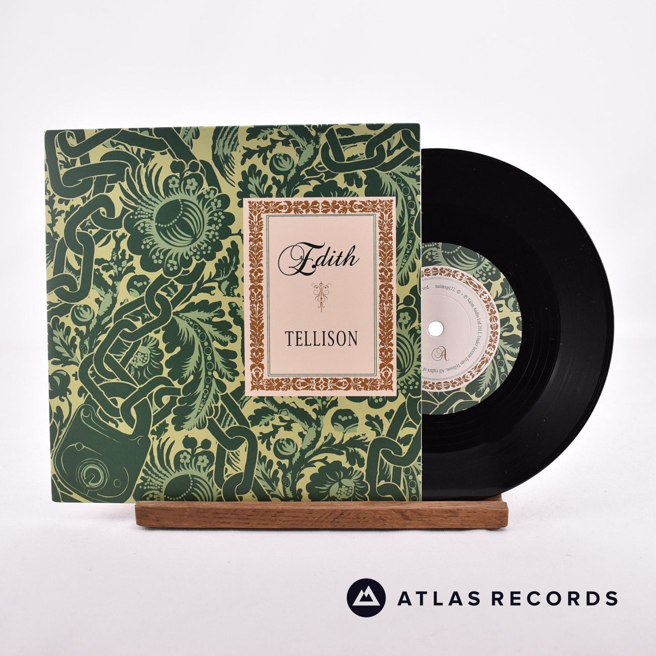 Tellison Edith 7" Vinyl Record - Front Cover & Record