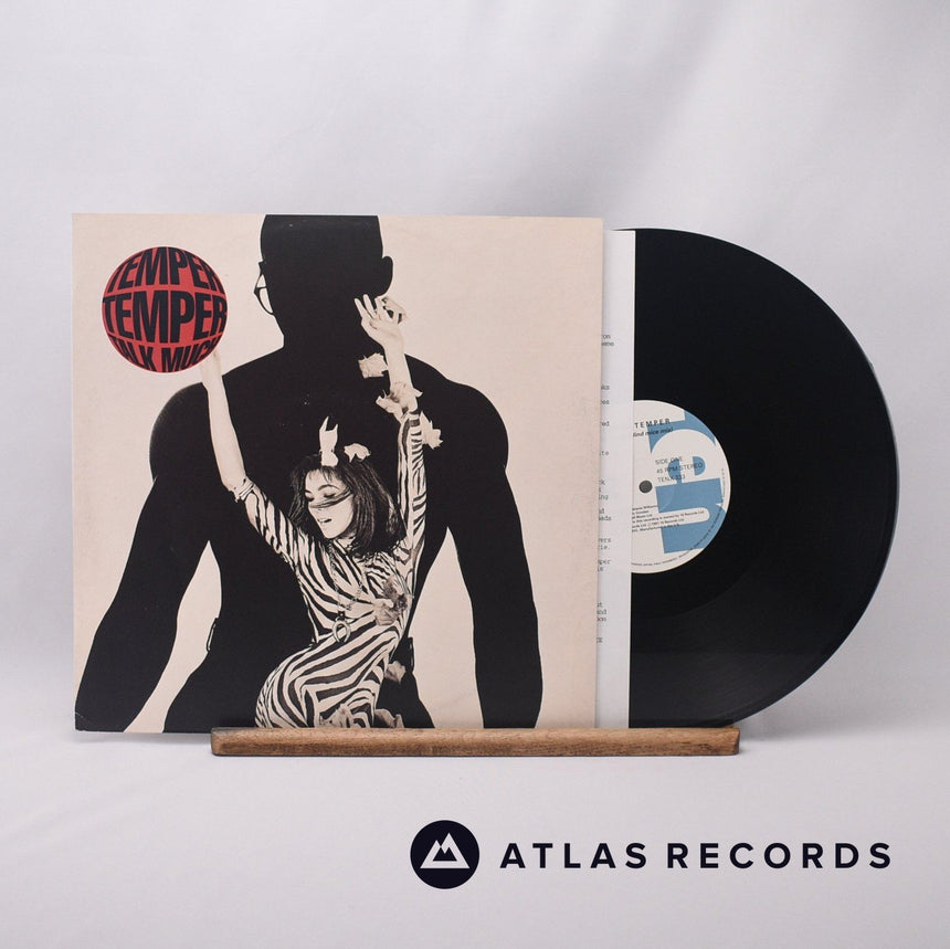 Temper Temper Talk Much 12" Vinyl Record - Front Cover & Record