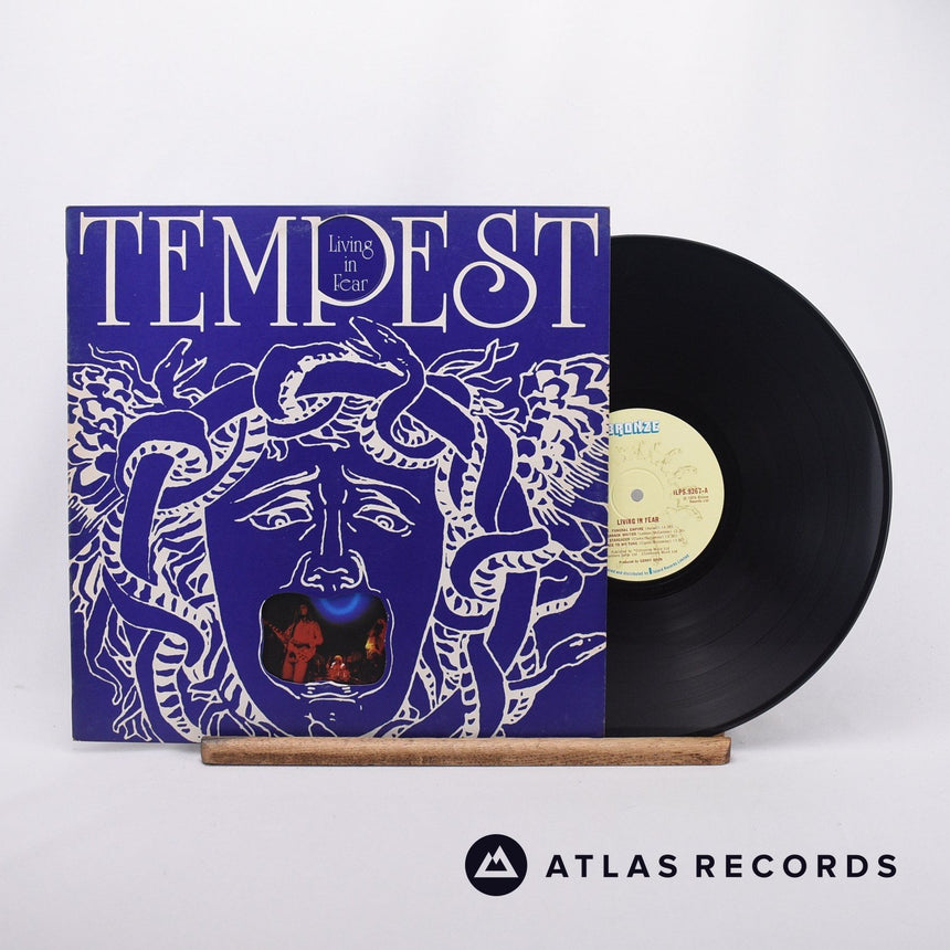 Tempest Living In Fear LP Vinyl Record - Front Cover & Record