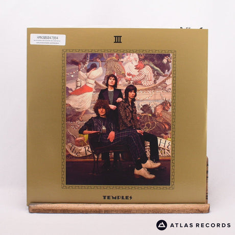 Temples - Hot Motion - Transparent Red With Black Marble LP Vinyl Record - NM/NM