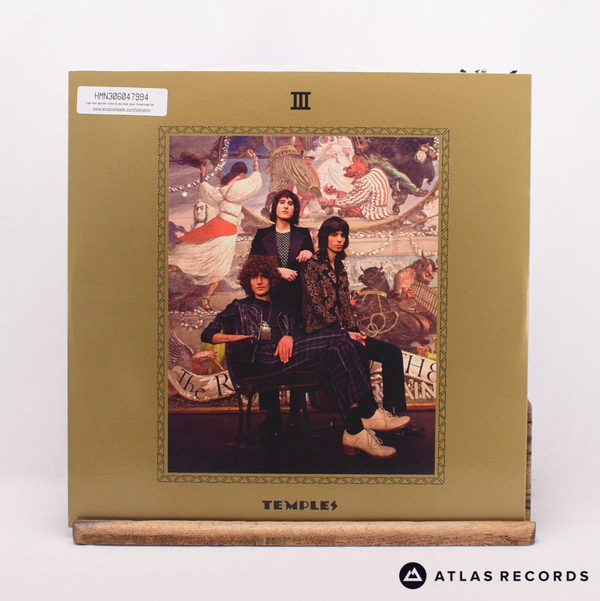 Temples - Hot Motion - Transparent Red With Black Marble LP Vinyl Record - NM/NM