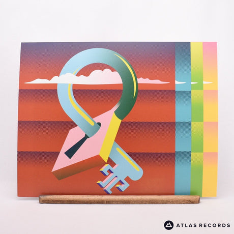 Temples - Volcano - Neon Orange Translucent A3 B2 LP Vinyl Record - NM/NM