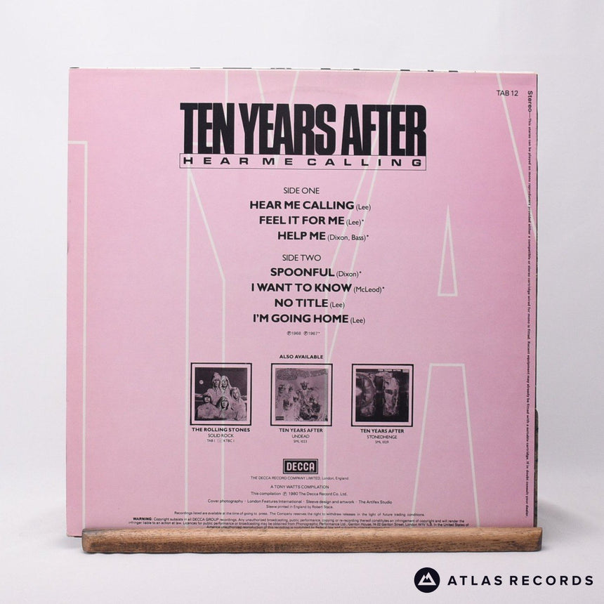 Ten Years After - Hear Me Calling - LP Vinyl Record - EX/EX