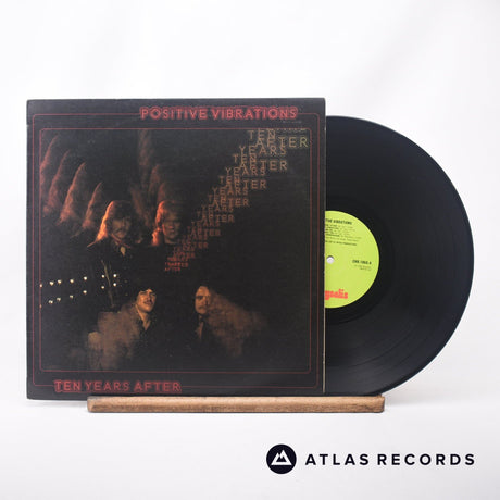 Ten Years After Positive Vibrations LP Vinyl Record - Front Cover & Record