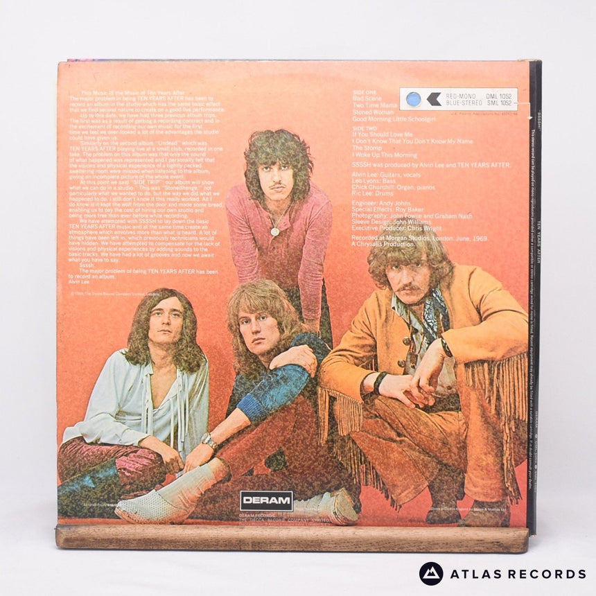 Ten Years After - Ssssh. - Gatefold Stereo LP Vinyl Record - EX/VG+