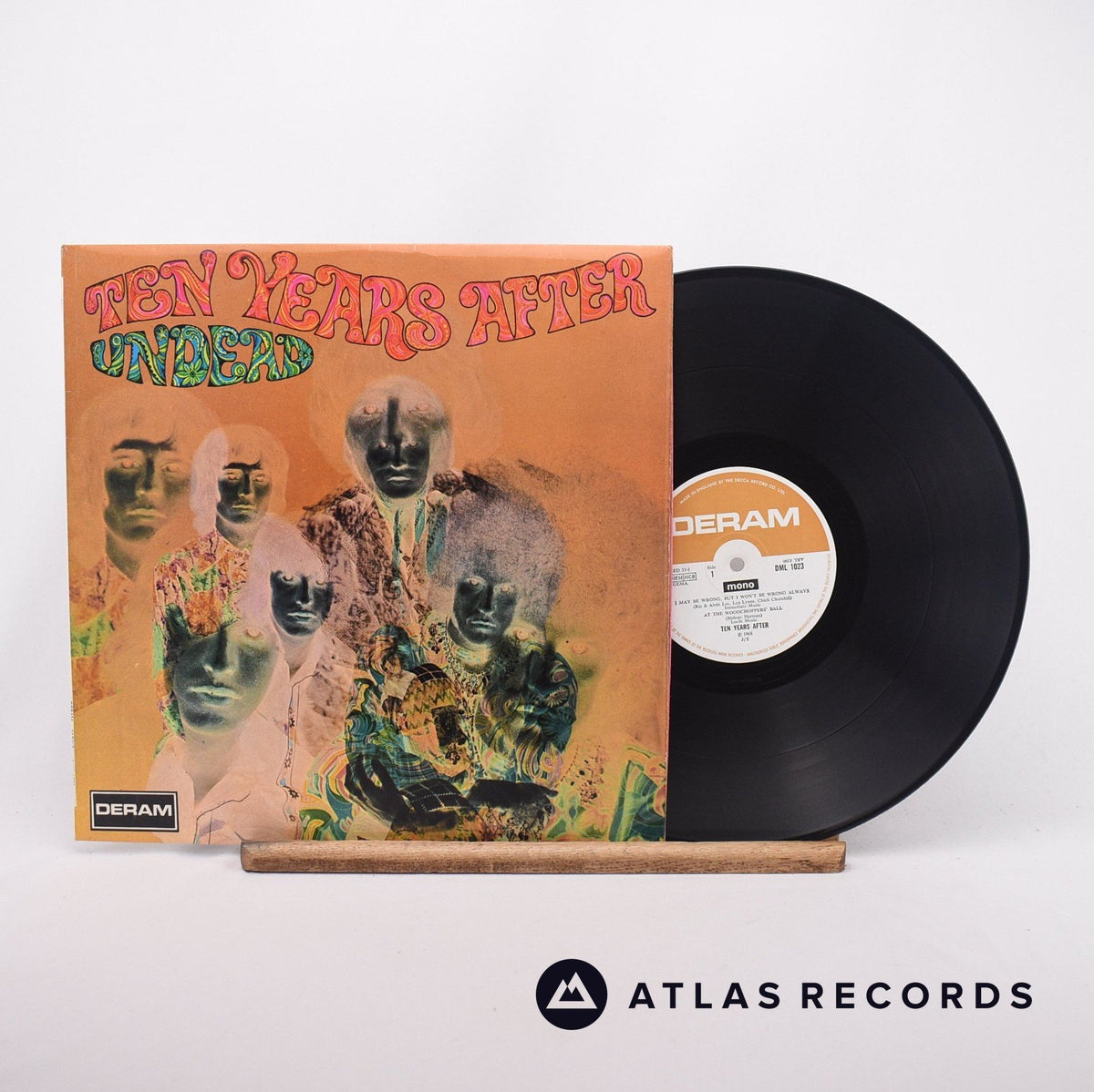 Ten Years After Ten Years After Undead LP Vinyl Record - Front Cover & Record