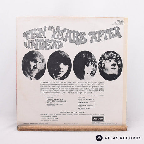 Ten Years After - Ten Years After Undead - Mono -1B -1B LP Vinyl Record - VG+/EX