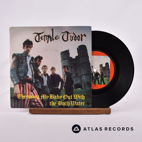 Tenpole Tudor Throwing My Baby Out With The Bathwater 7" Vinyl Record - Front Cover & Record